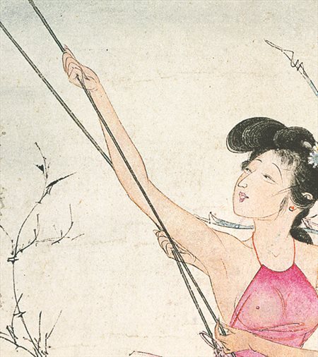 化州-胡也佛的仕女画和最知名的金瓶梅秘戏图